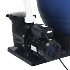 Greatstore Peščeni filter s 7-smernim ventilom in 1000 W črpalko