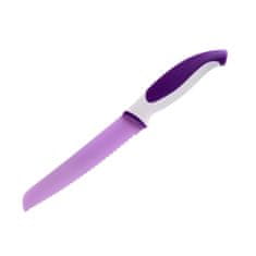 Banquet Nož za kruh z neprijemljivo površino SYMBIO 31,5 cm, vijolične barve