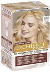 Loreal Paris Excellence Universal Nudes barva za lase, 10U Lightest Blonde