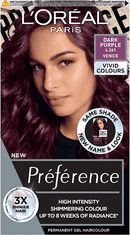 Loreal Paris Preference Vivids barva za lase, 4.261 Dark Purple