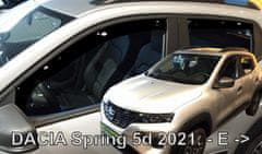 HEKO Okenski deflektorji za Dacia Spring Electric 5D 2021-Nad 4 kosa Spredaj + Zadnja stran