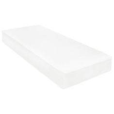 Vidaxl Vzmetnica 100x200 cm visco spominska pena 18 cm
