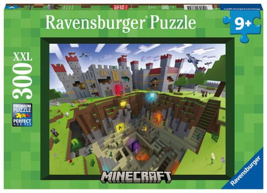 Ravensburger sestavljanka Minecraft, 300 delov