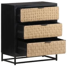 Vidaxl Komoda 60x35x70 cm trden mangov les