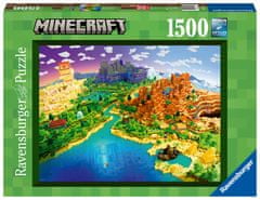 Ravensburger Minecraft: Svet Minecrafta, 1500 kosov