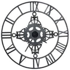 Vidaxl 321457 Wall Clock Silver 78 cm Metal