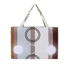 Blazina za ležalnik na plaži - prevleka na zadrgo - 55x195 cm - Beam brown