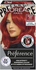 Loreal Paris Preference Vivids barva za lase, 8.624 Bright Red