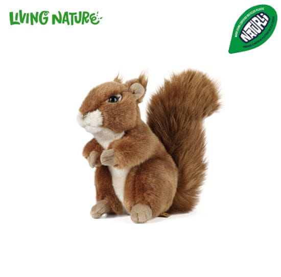 Living nature plišasta igrača, Squirrel, 20 cm