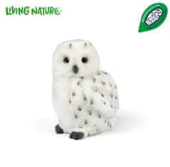 Living nature plišasta igrača, Snowy Owl, 18 cm