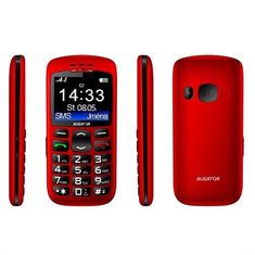 Aligator Mobilni telefon za starejše Aligator A670 Senior Red