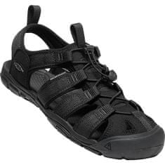 KEEN Moški trojni črni sandali Clearwater CNX 1026311 (Velikost 44)