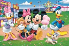 Trefl Dvostranska sestavljanka Mickey Mouse na romanju SUPER MAXI 24 kosov