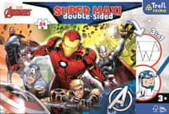 Trefl Dvostranska sestavljanka Avengers SUPER MAXI 24 kosov
