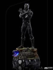 Iron Studios Black Panther Deluxe -The Infinity Saga figura, 1:10 (MARCAS59721-10)