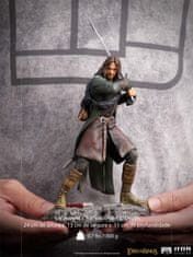 Iron Studios Aragorn BDS – Lord of the Rings figura, 1:10 (WBLOR58521-10)