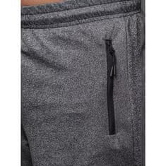 Dstreet Moška trenirka kratke hlače OUTS temno siva sx2112 XXL