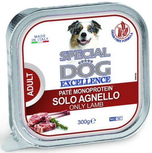 Special dog monoproteinska mokra hrana za odrasle pse, jagnjetina, 18 x 300 g