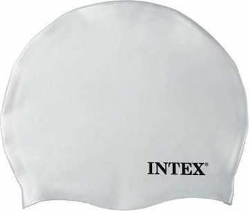 Intex Plavalna kapa Intex Silikon bela