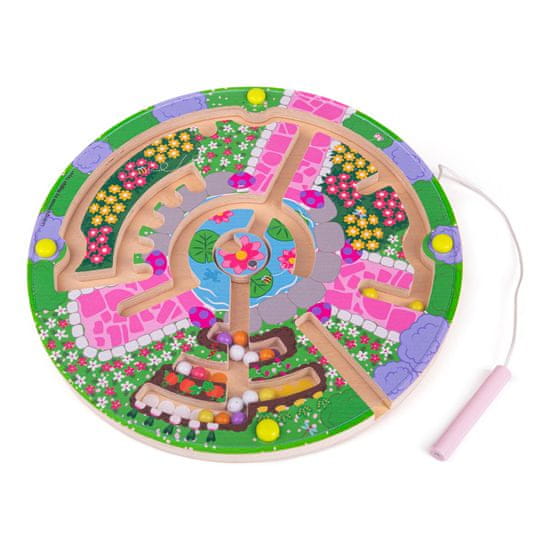 Bigjigs Toys Magnetni labirint Vrt