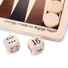 Bigjigs Toys Leseni backgammon