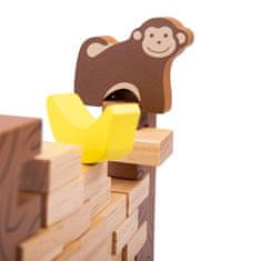 Bigjigs Toys Lesena motorična igra Padajoča džungla