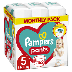 Pampers Pants pleničke, velikost 5, 12-17 kg, 152 kosov
