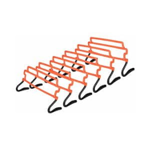 Multi Hurdle komplet ovir, nastavljive, oranžne