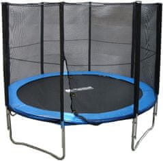 ACRAsport Trampolin 305 cm, 3 W-noge, komplet z zaščitno mrežo