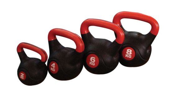 ACRAsport Kettlebell s cementnim polnilom, 6 kg