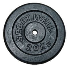 ACRAsport litega železa 20 kg, 25 mm