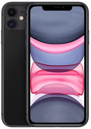 REMADE iPhone 11 mobilni telefon, 64GB, črn