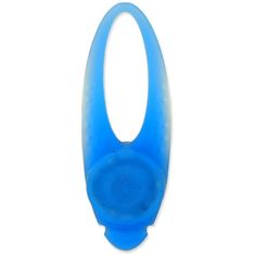 Dog Fantasy Ovratnica pasja Fantasy LED silikonska modra 8cm