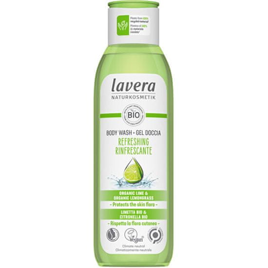 Lavera Osvežilni gel za tuširanje z vonjem citrusov ( Body Wash) 250 ml