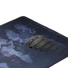 CoZy Podloga za miško in tipkovnico 90x40 cm Zemljevid Sveta 