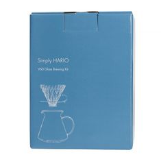 Hario Hario - V60 Glass Brewing Kit - stekleni kapljalnik + strežnik + komplet filtrov