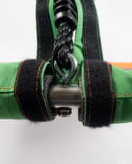 Aga Viseči gugalni obroč 120 cm Štiribarvni z zastavami