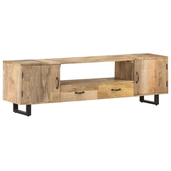 Vidaxl TV omarica 160x30x45 cm trden mangov les