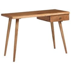 Vidaxl Pisalna miza iz trdnega akacijevega lesa 110x50x76 cm