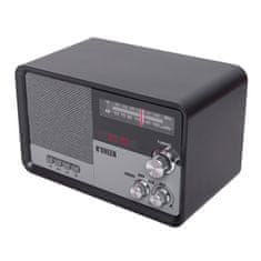 N'OVEEN Bluetooth prenosni radio z USB in SD vhodi No Retro Black