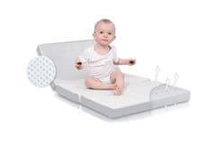 BabyMatex Zložljiva otroška vzmetnica Babymatex Venti modra 120x60cm