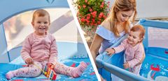 Baby Design Otroška zložljiva stajica BabyDesign PLAY UP panda svetlo zelena