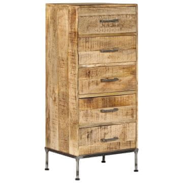 Vidaxl Predalnik 45x35x106 cm trden mangov les