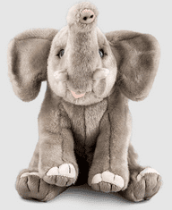 Living nature Slon plišasta igrača z zvokom, 35 cm