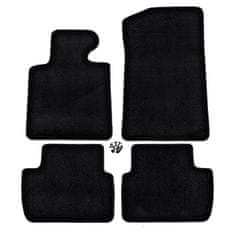 SCOUTT Premium Velur preproge za avto za Bmw 3 E46 1998-2006 4ks