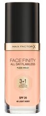 Max Factor Facefinity All Day Flawless 3v1 tekoči puder, 40 Light Ivory