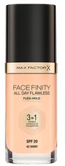 Max Factor Facefinity All Day Flawless 3v1 tekoči puder, 42 Ivory