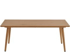 Danish Style Kavna mizica Matcha, 110 cm, hrast