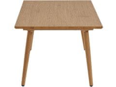 Danish Style Kavna mizica Matcha, 110 cm, hrast