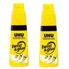 UHU Lepilo Twist & Glue 35ml, dvojno pakiranje